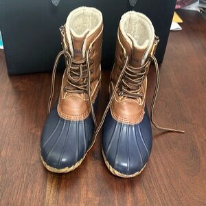 JBU duck boots